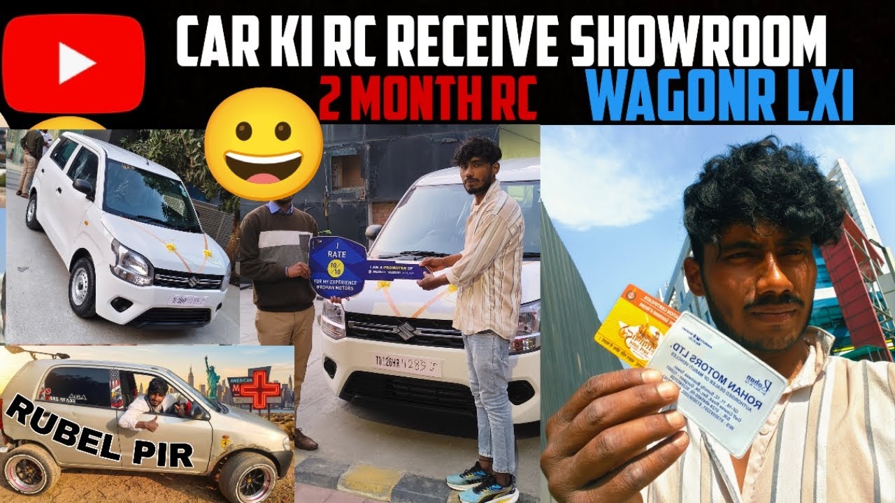 Finally 😃 RC received WagonR LXI showroom 2 month received) Rubel pir vlogs
