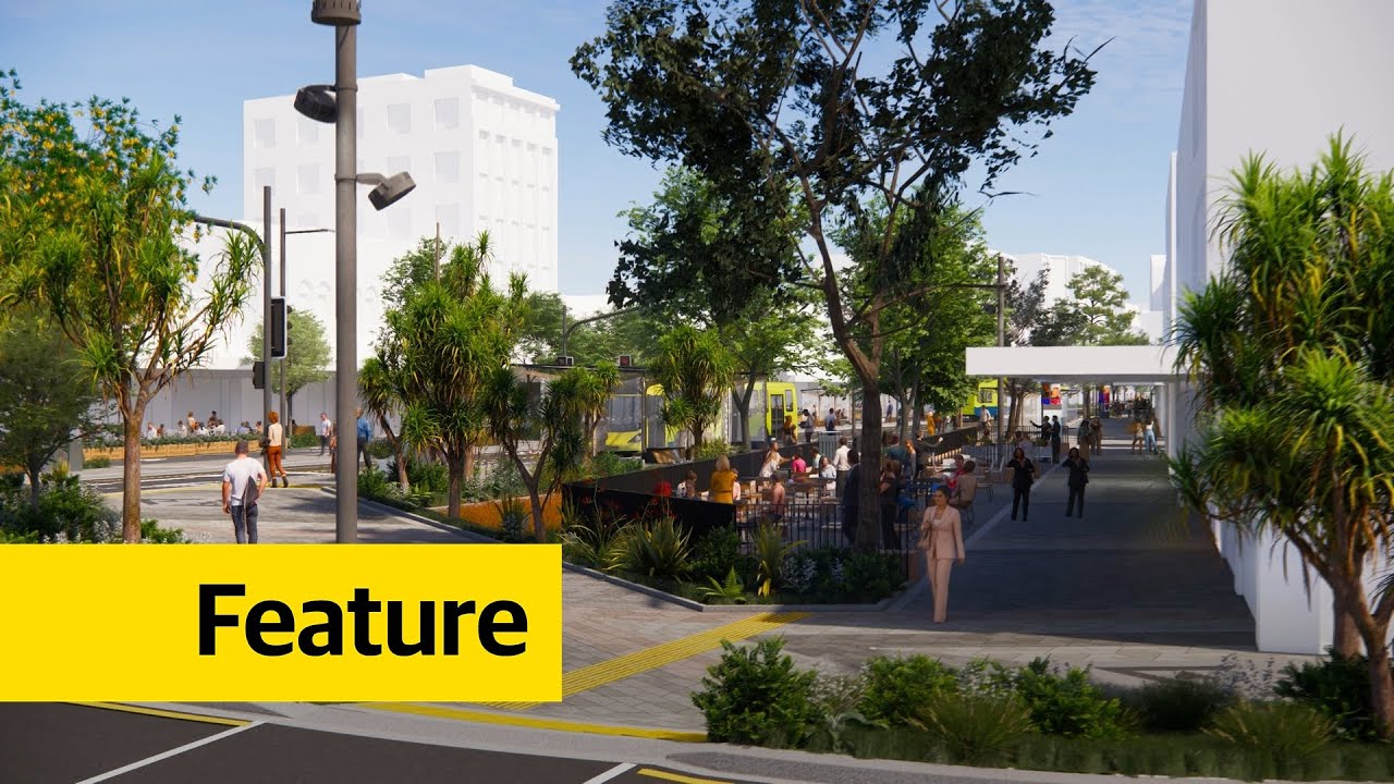 Revitalised Courtenay Place | Design flythrough (Animation)