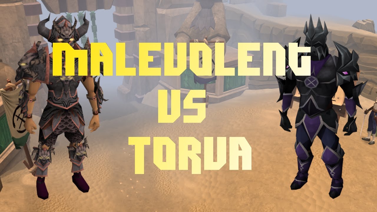 Runescape 3 - Malevolent vs Torva - Armor Comparison 2015