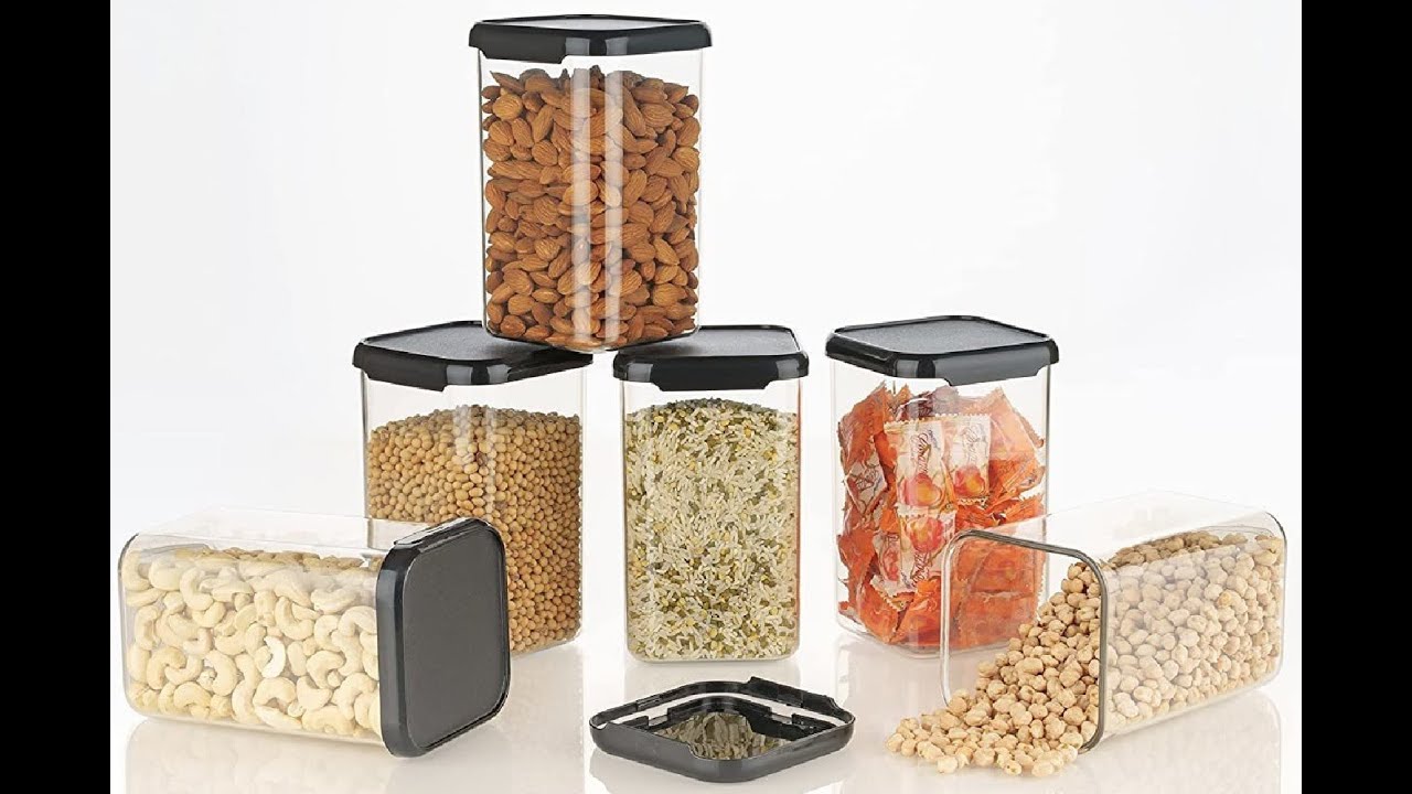 Craftbin kitchen container set, air tight jars for kitchen, Grocery Container