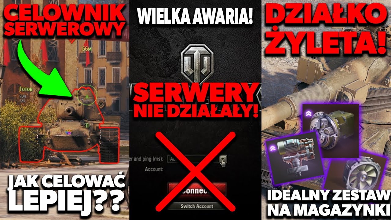 PO TYM ODCINKU BĘDZIESZ CELOWAĆ JAK FIOLETOWY GRACZ - SERWERY WOTA WYBUCHŁY, BRAWO WG!