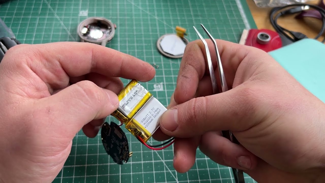Coros  watch battery replacement and disassembly