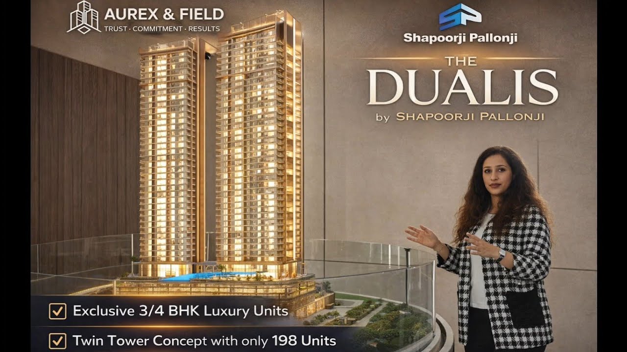 🏙️ THE DUALIS by Shapoorji Pallonji  , Ultra-Luxury 3 & 4 BHK Residences | Sector 46, Gurugram