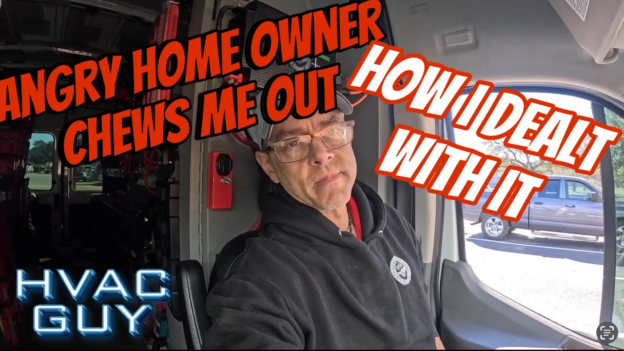 Отзыв о недавнем ремонте и разгневанный клиент! #hvacguy #hvaclife