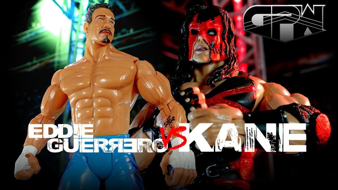 GPW Match #1 - KANE VS. EDDIE GUERRERO Stop Motion by GatoPerro