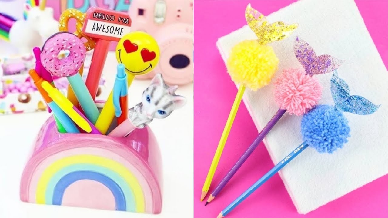 9 Easy DIY School Supplies! Cheap DIY Crafts for Back to School with DIY Lover!