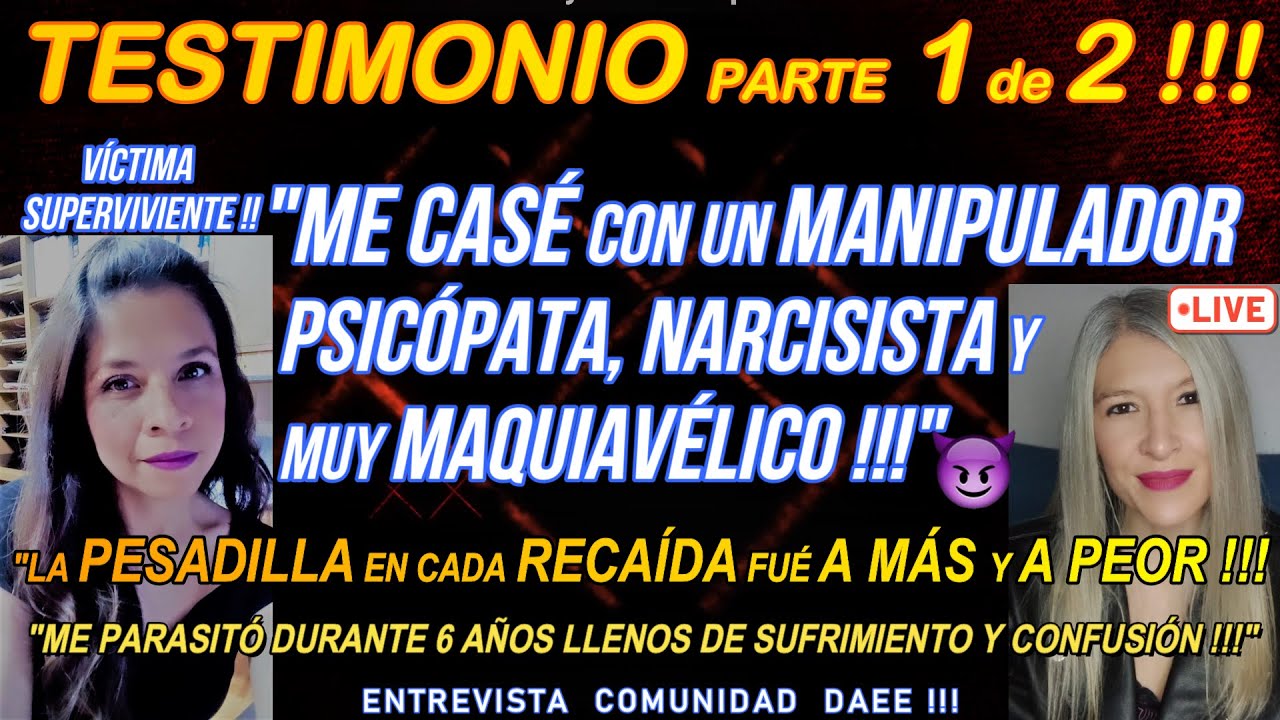 TESTIMONIO 26 PARTE 1 DE 2:💔