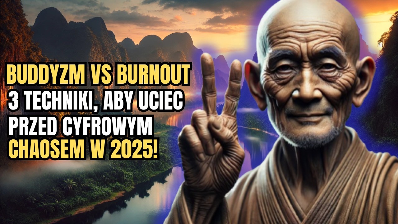 BUDDYZM vs BURNOUT 2025: 3 SPRAWDZONE Techniki, aby WYŁĄCZYĆ M&oacute;zg i Uciec przed Cyfrowym Chaosem...