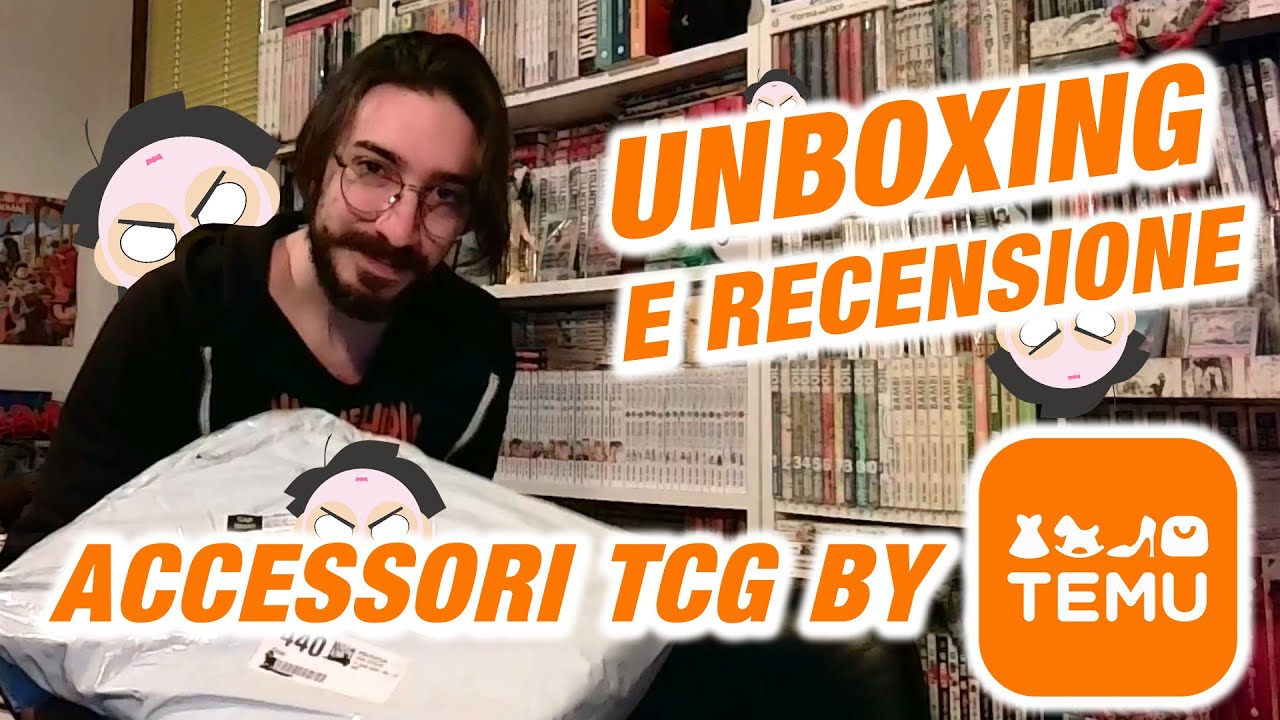TEMU - Unboxing e Recensione Accessori TCG