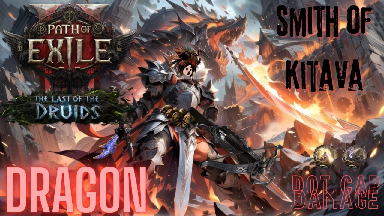 Flame breath + Oiled Ground = Good Damage (PoE Build) last of the Druids Shaman 0.4