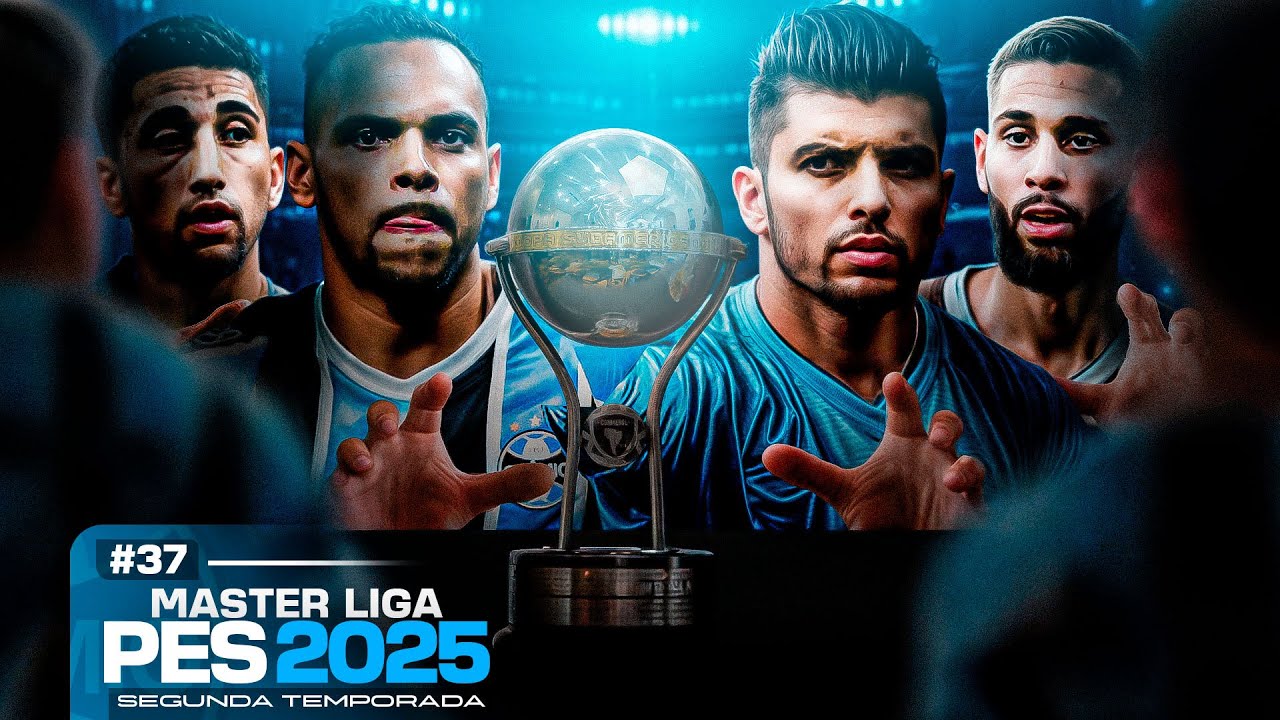 A VOLTA DO GRÊMIO PARA A SUL-AMERICANA! MASTER LIGA PES 2025 - EP 37!