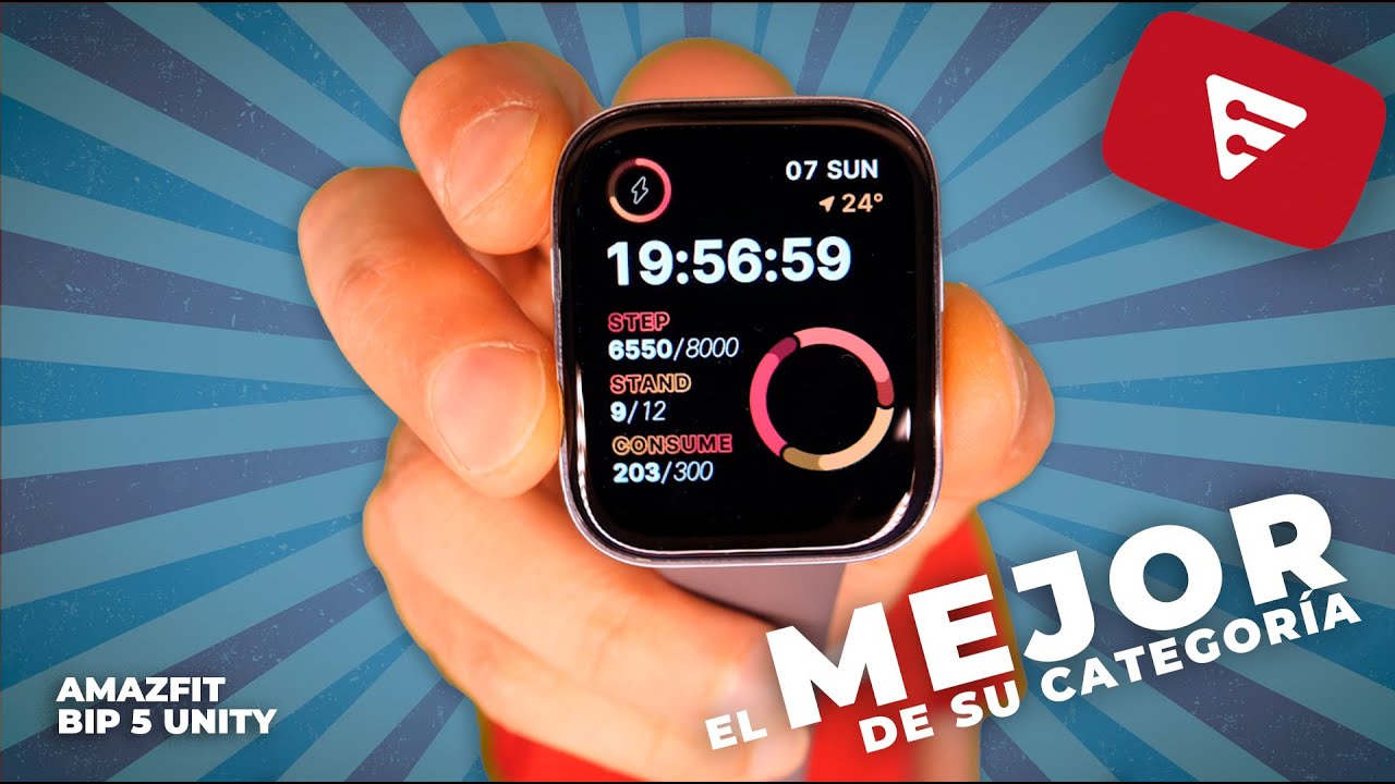 Amazfit BIP 5 Unity ⌚ El mejor reloj para iniciarse (OJO, MIRA DESCRIPCIÓN!)