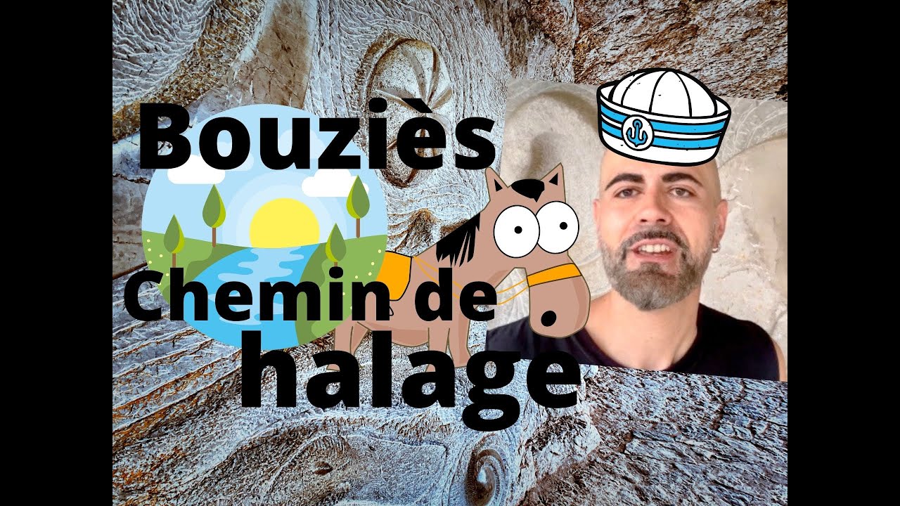 Chemin de halage, Bouziès - Lot (46)