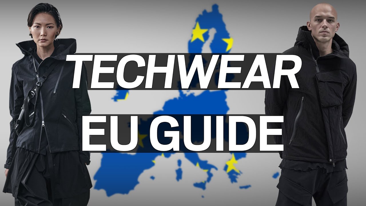TECHWEAR | EU Shop Guide in unter 10 Minuten