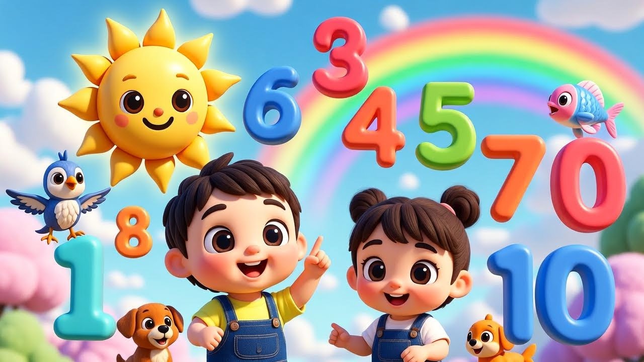 Count With Me 1–10 🎶 Fun Counting Song for Kids | Toon junction Nursery rhymes 