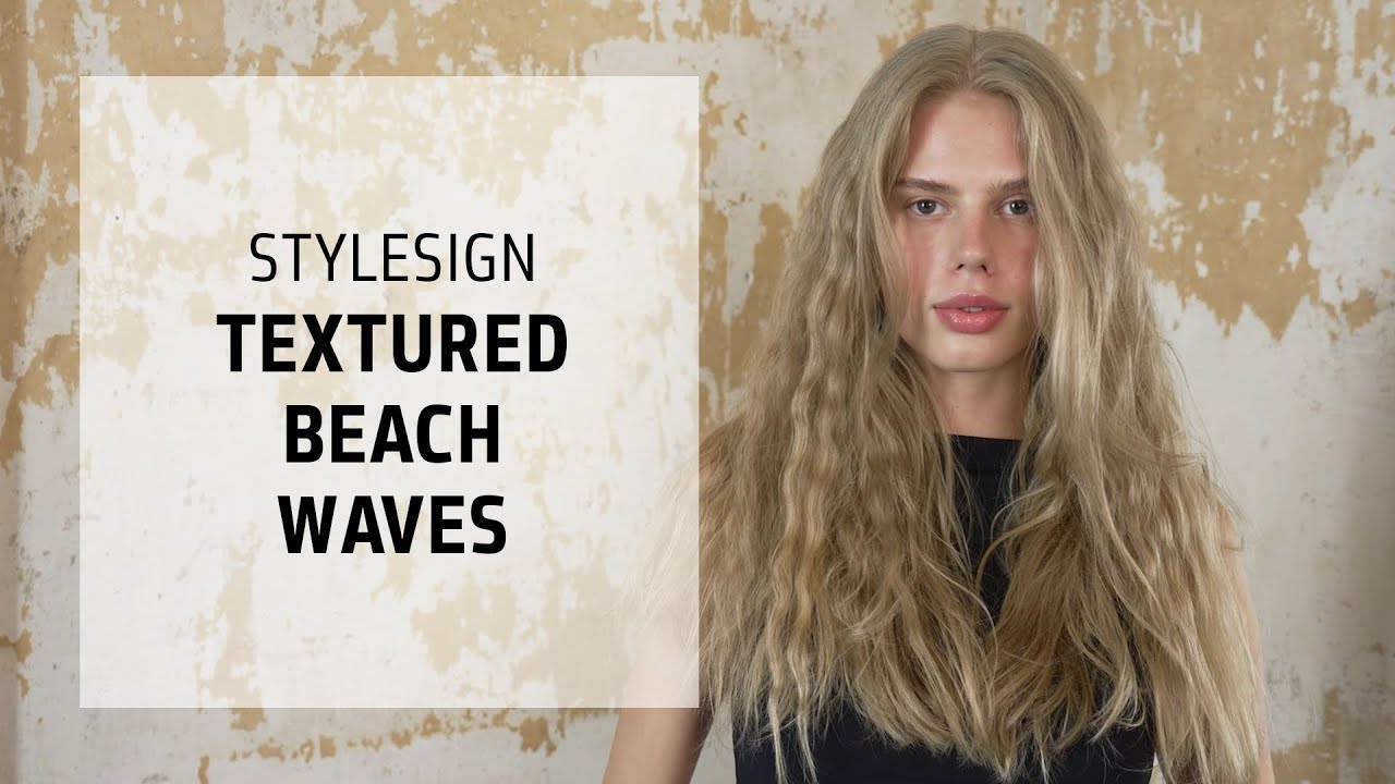 How To: Textured Beach Waves Hairstyle | StyleSign | Goldwell Education Plus