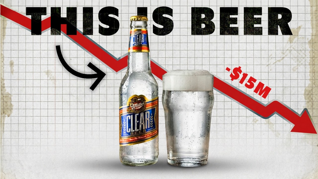 The $15 Million Failure of Clear Beer