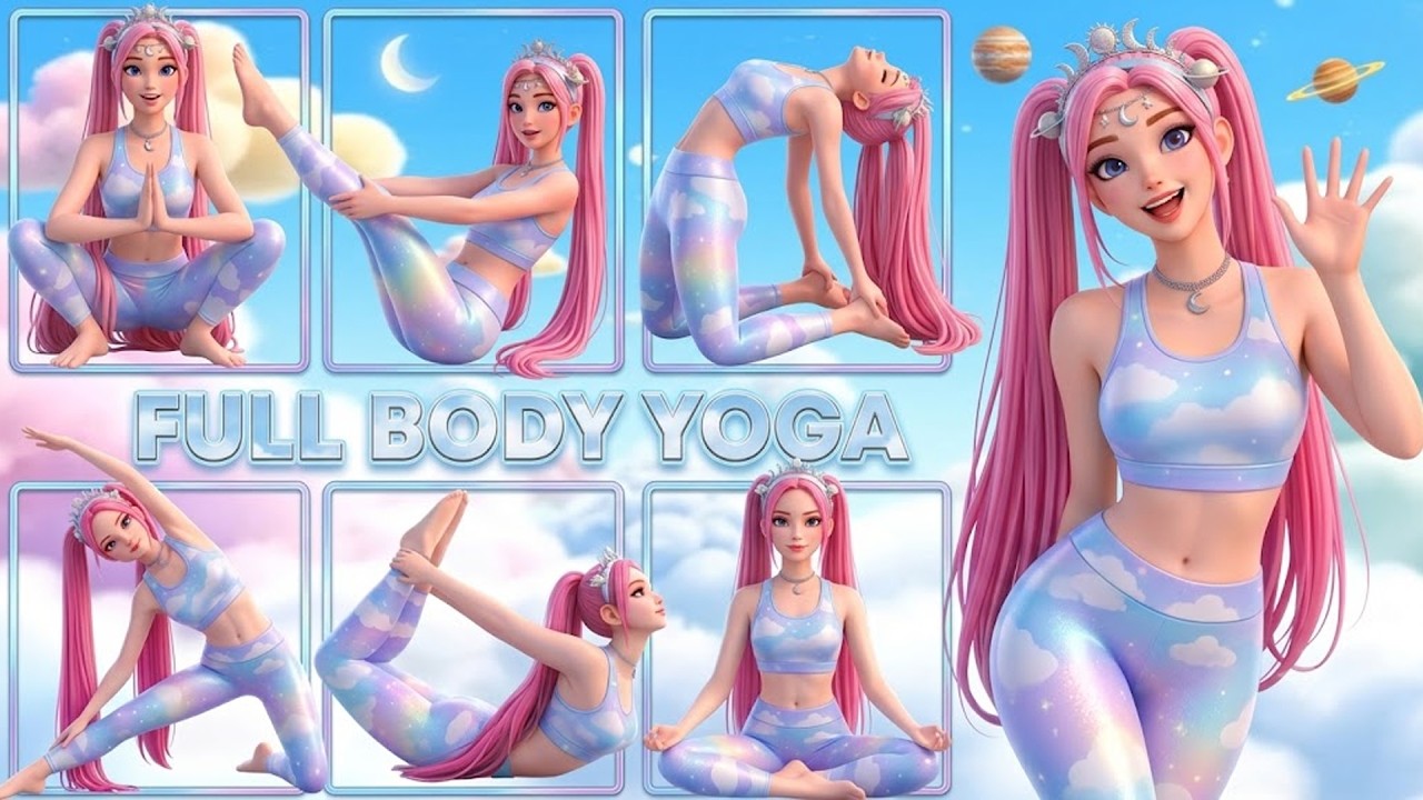 Easy Yoga for Kids | Yoga for Health | Yoga for Stress Relief | Kids Yoga