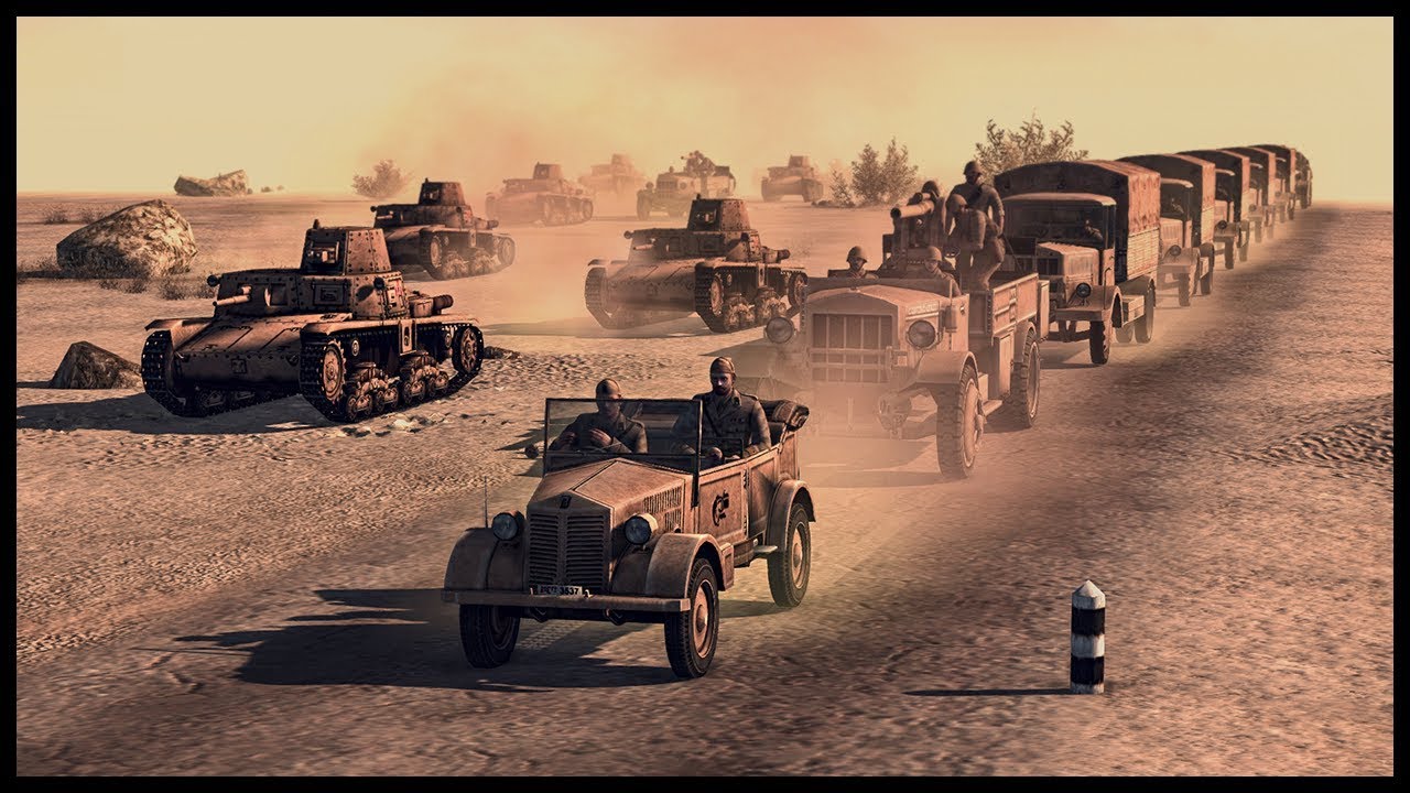 Italian Invasion of Egypt! British-Italian Border Battle