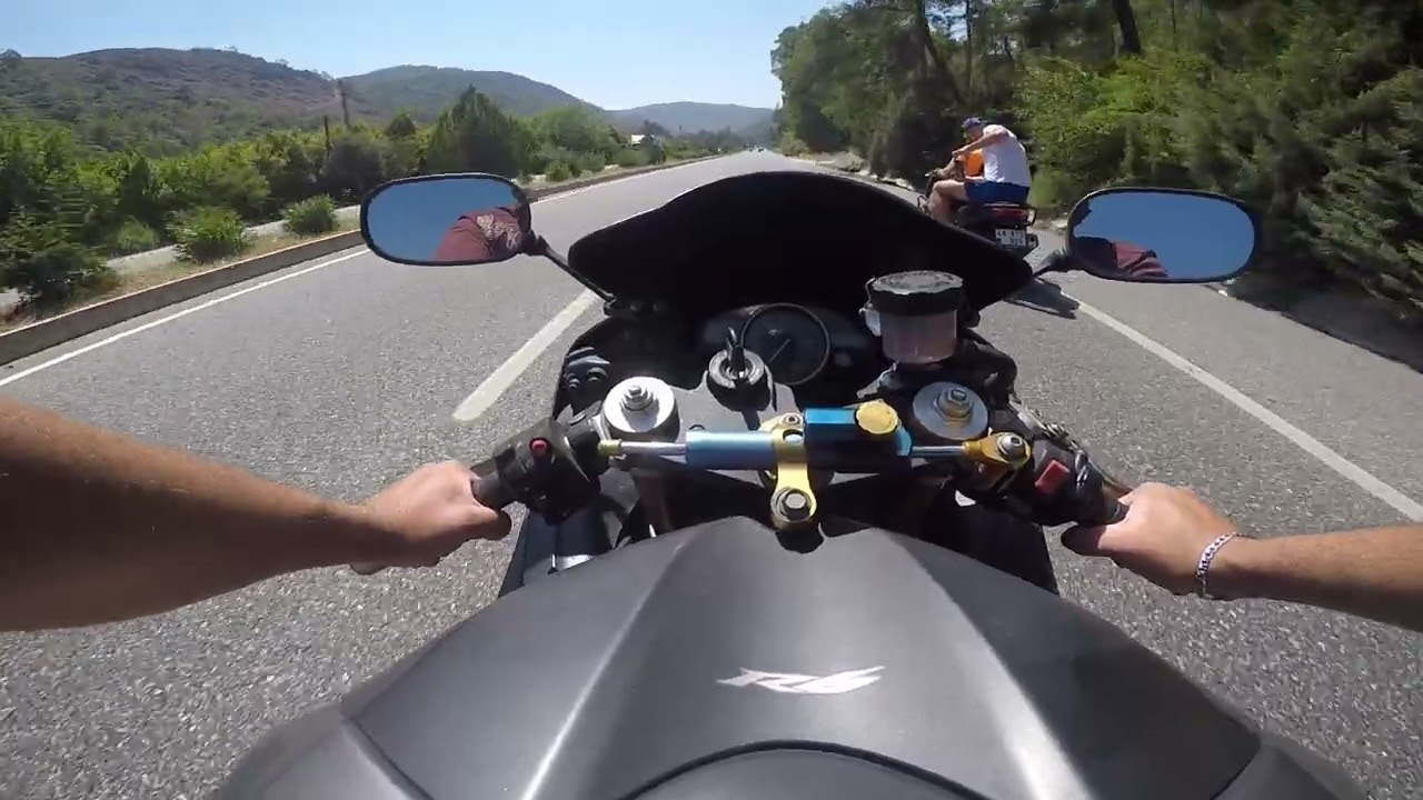 600 CC ARA GAZIN KRALI YAMAYA YZF R6 SUPERSPORT RACING MOTORCYCLE ARA GAZ VER ABİ DİYENLERE GELSİN