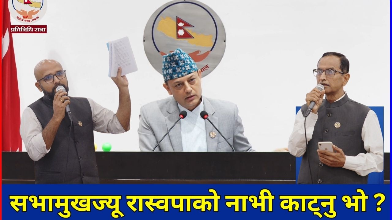 सांसद चन्द्रमोहन यादवले सभामुखको अपमान हुने प्रश्न गरेपछि गणेश पराजुलीको प्रतिकार #dparyal