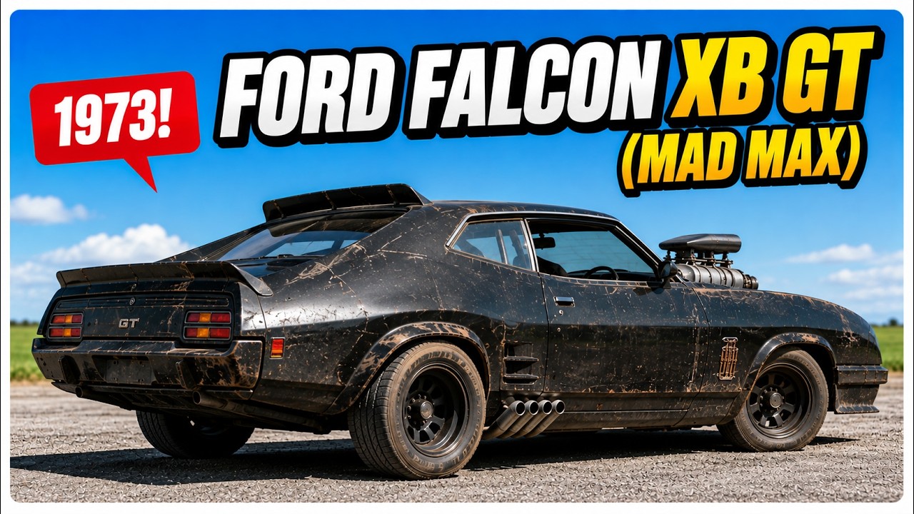 20 странных фактов о Ford Falcon XB GT 1973 года («Безумный Макс»)