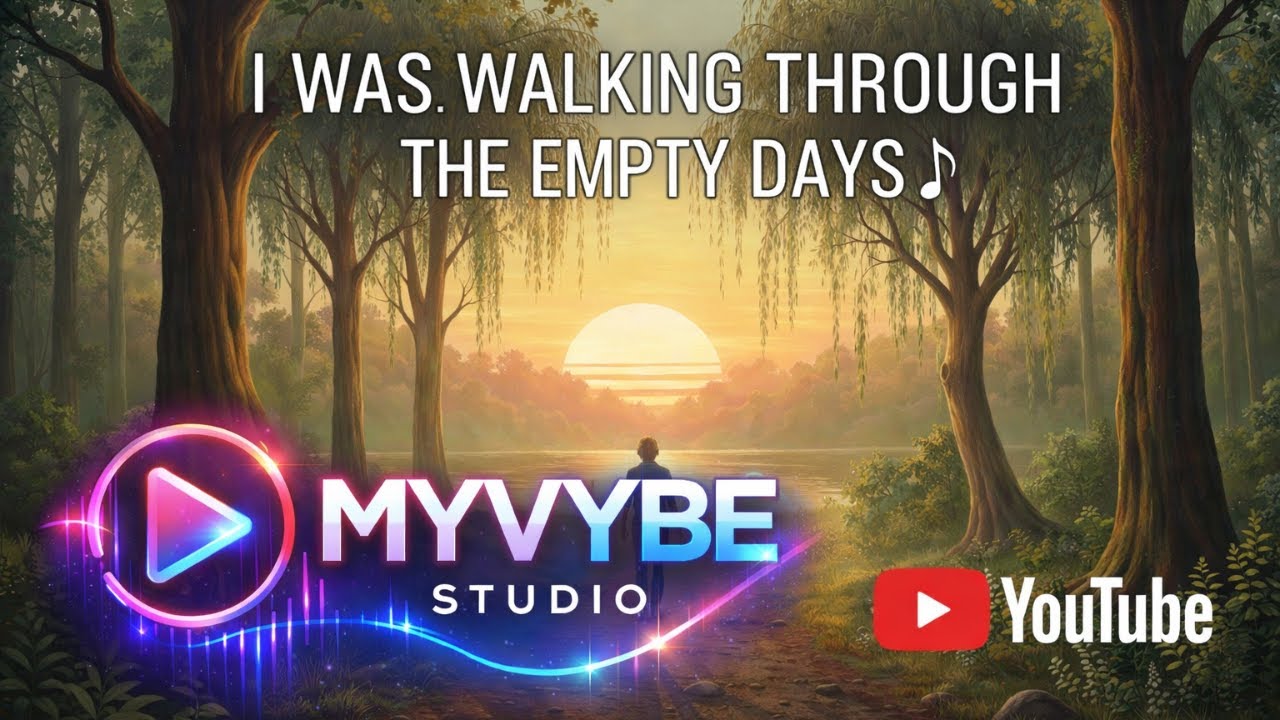 I was walking through the empty days