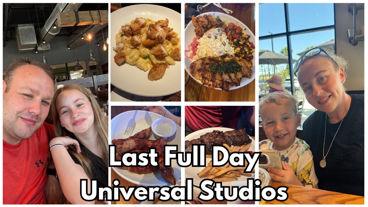 Our FINAL Day in Orlando! Universal Studios, Food & Last-Minute Shopping 🥲🎢🍕
