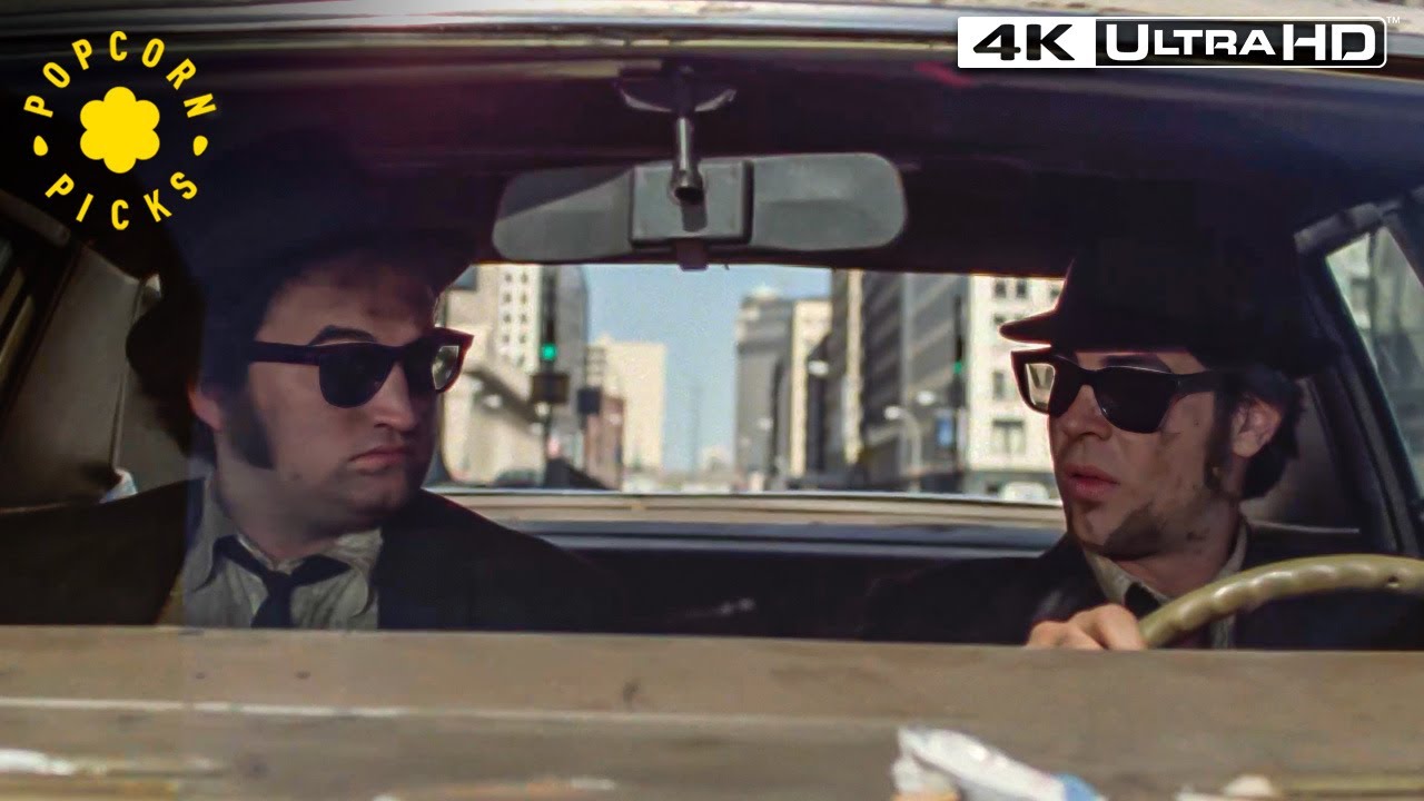 Massive Police Chase (Full Scene) (John Belushi, Dan Aykroyd) | The Blues Brothers