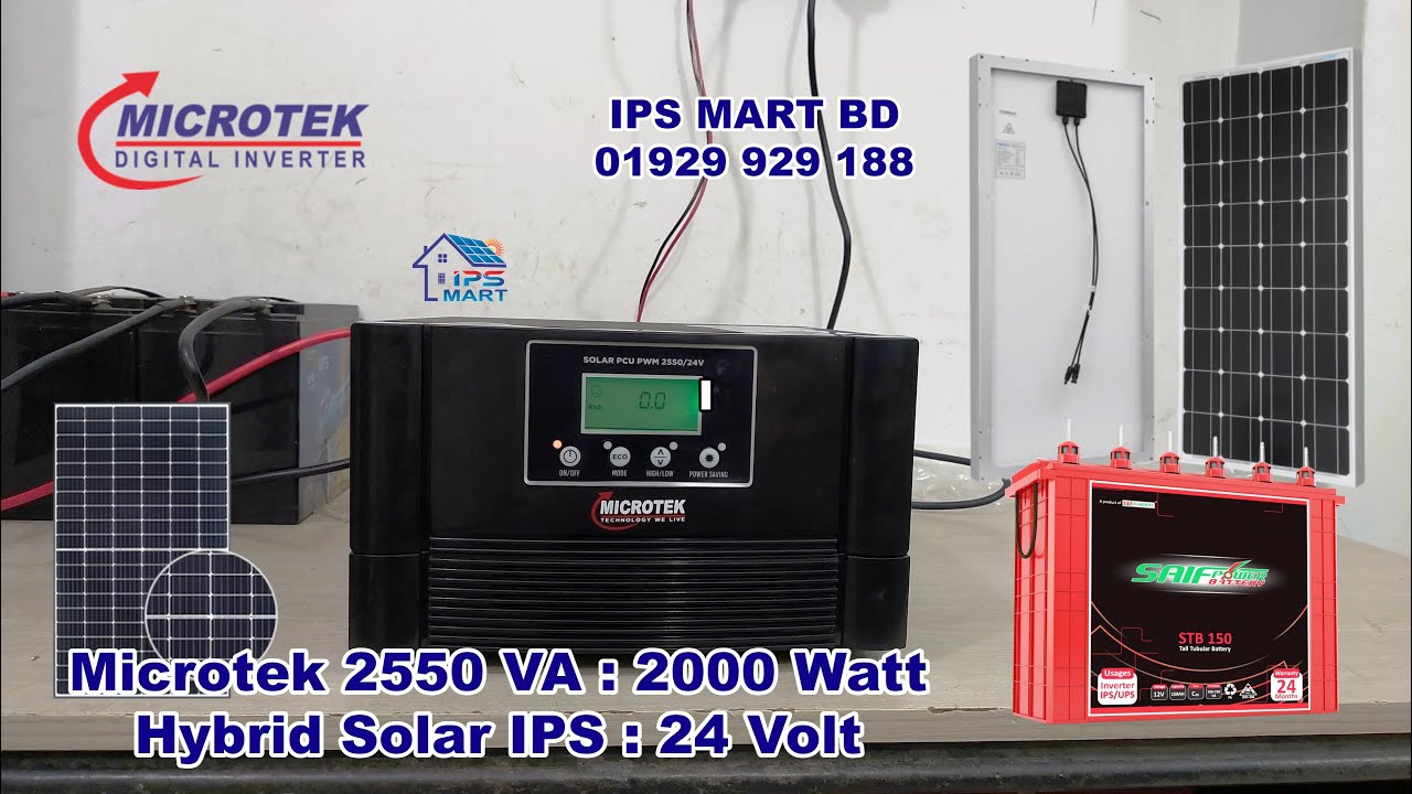 Microtek 2550 Solar IPS
