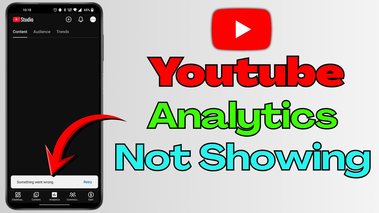 How To Fix YouTube Studio Not Showing Subscribers & Views 📊 | Easy Fix ✅
