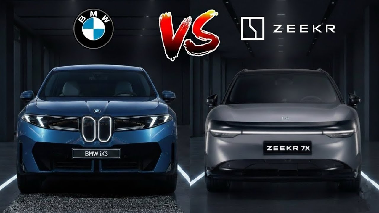 🔥 Zeekr 7X 2026 против BMW iX3 – решающее противостояние электрических внедорожников 🌍🚘