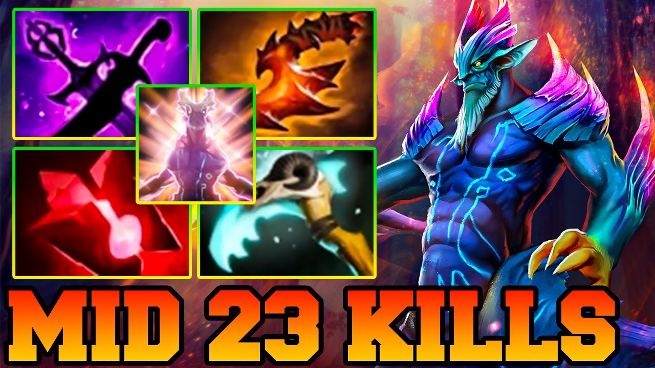 Leshrac Dota 2 Mid Carry With 23 Kills Pro Gameplay Build Guide 7.33 лешрак дота 2