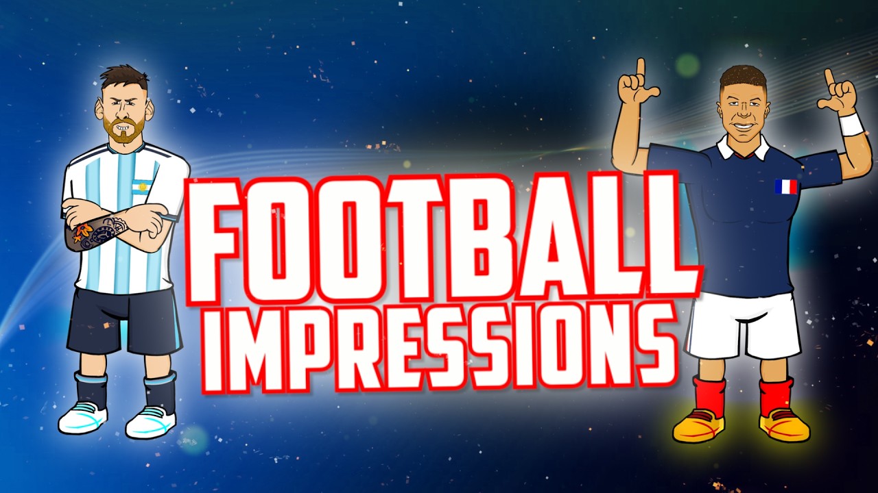 FOOTBALL IMPRESSIONS😂 Can you guess the footballers?