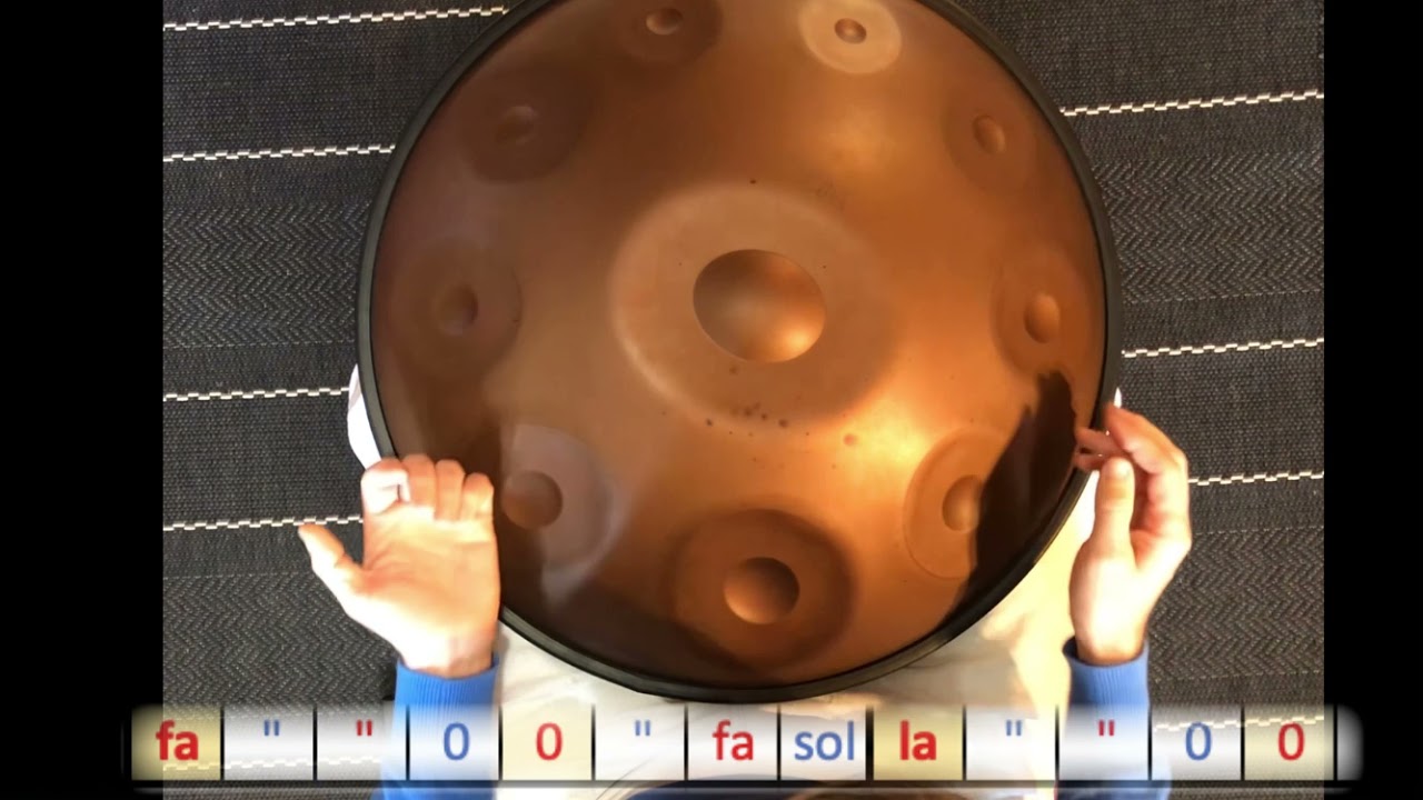 Tuto SOY BOYERO Soprano Handpan en Ré Celtic
