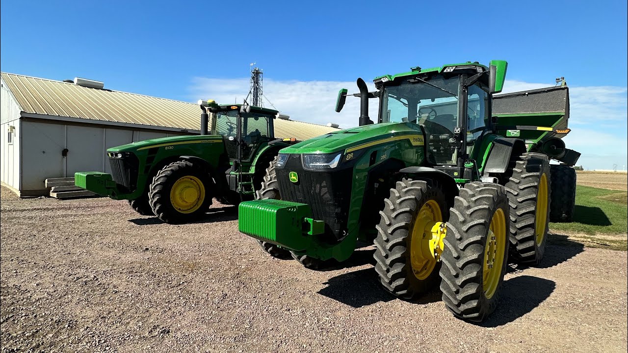 New tractor shows up on the farm! Time to trade??