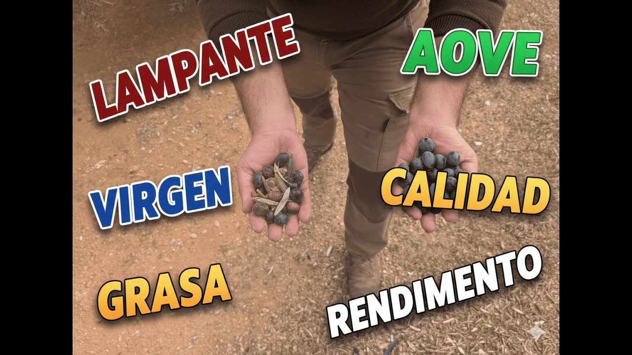 DESCUBRE  LA VERDAD SOBRE EL ACEITE DE OLIVA¡ AOVE, Virgen, Lampante...