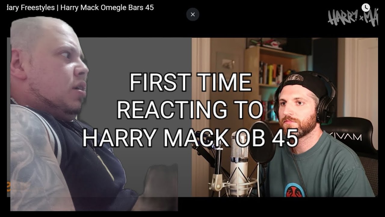 FIRST Time REACTING to @Harry Mack OMEGLE BARS 45.....SOMEONE CALL THE FIRE DEPARTMENT!! #harrymack