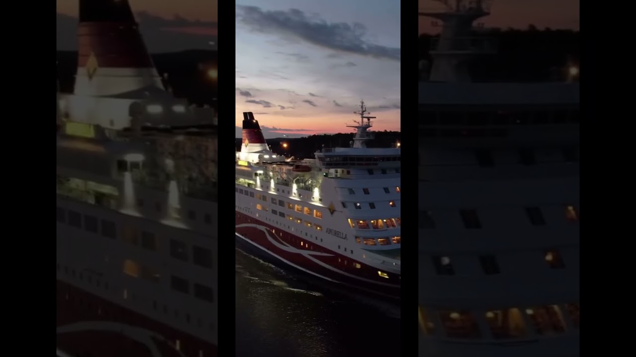 Из Хельсинки в Таллин #vikingline