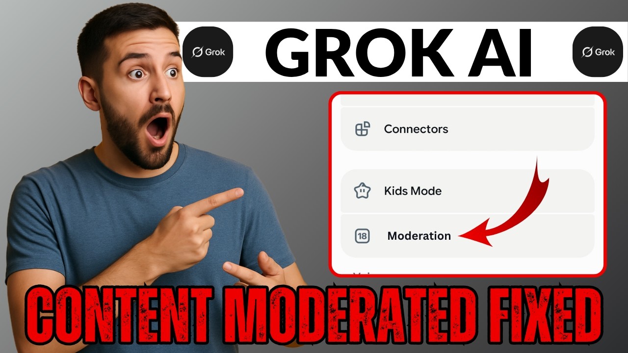How to Fix Content Moderated Error on Grok Ai (2026)