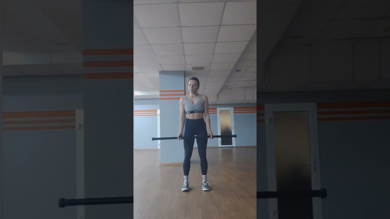 Тренировка с бодибаром на все группы мышц.