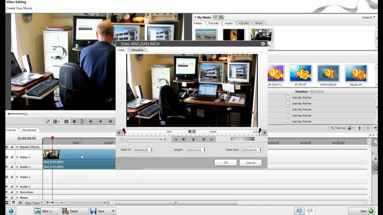 Nero Vision Xtra Demo import and special effects.wmv