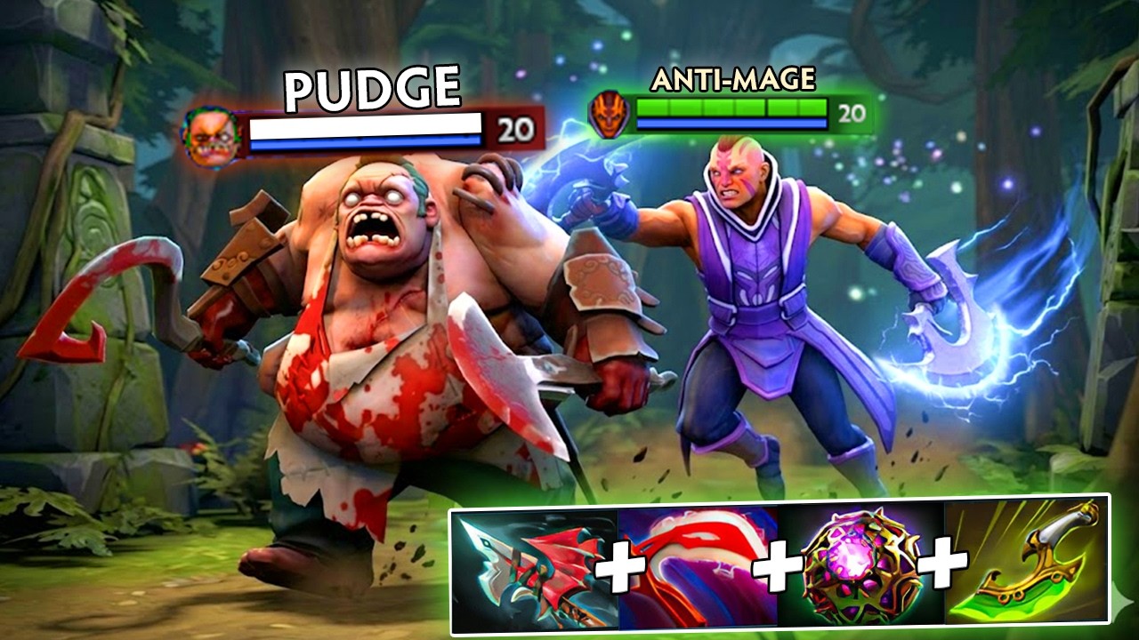 One Man Army Anti-Mage Build BREAKS 7.41C