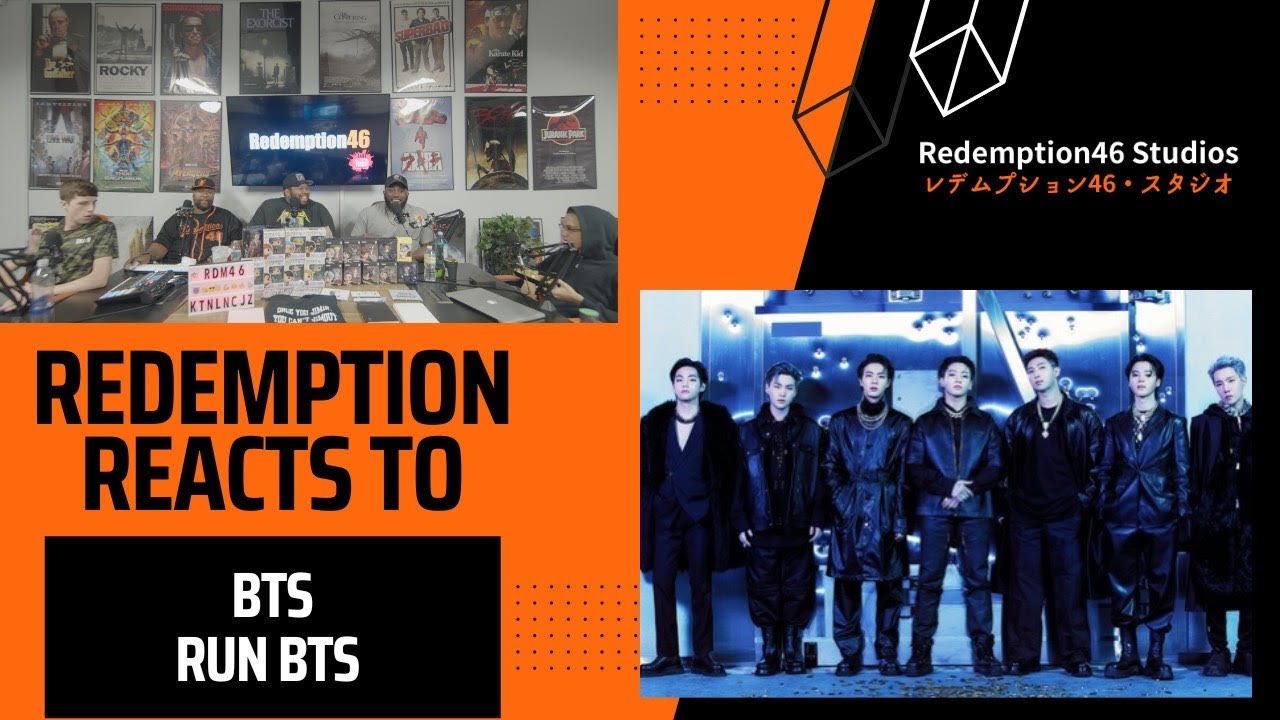 BTS - Run BTS (방탄소년단 달려라 방탄 가사) (Redemption Reacts)