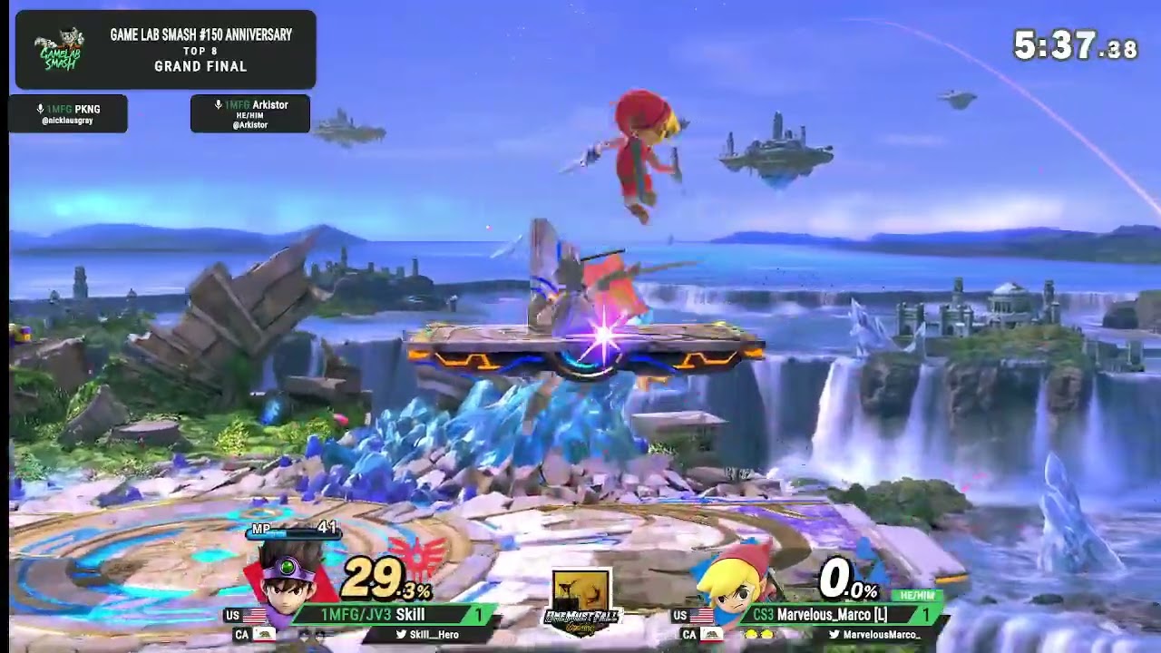 Game Lab Smash #150 Skill (Hero) Marvelous_Marco (Toon Link)