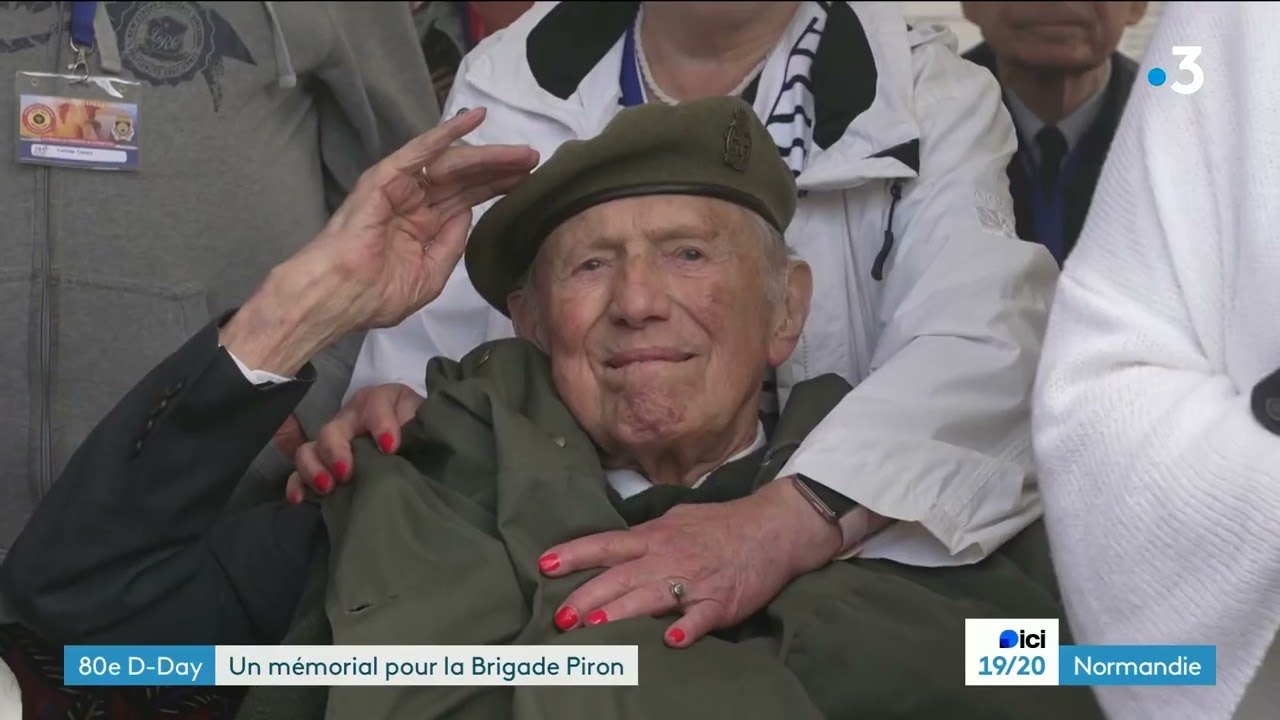 Commémoration du Débarquement de la Brigade Piron