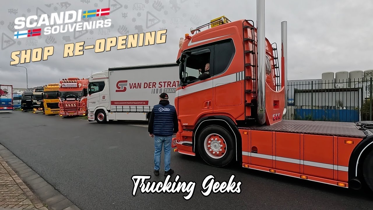 SCANDI-SOUVENIRS SHOP RE-OPENING | TRUCKING GEEKS