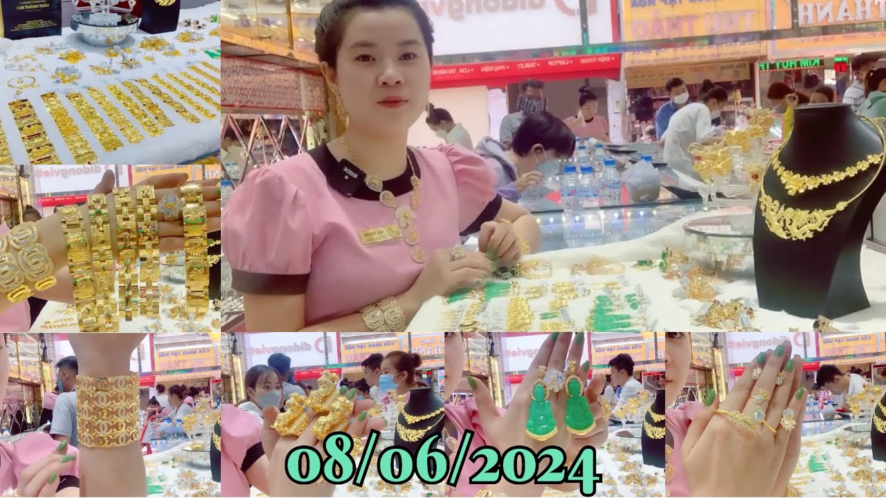 Kim Thành Thảo Giới Thiệu Vàng Cty 610 : Lắc, Nhẫn, Vòng, Bông, Dây, Mặt Dây, Kiềng, Sét Bộ.