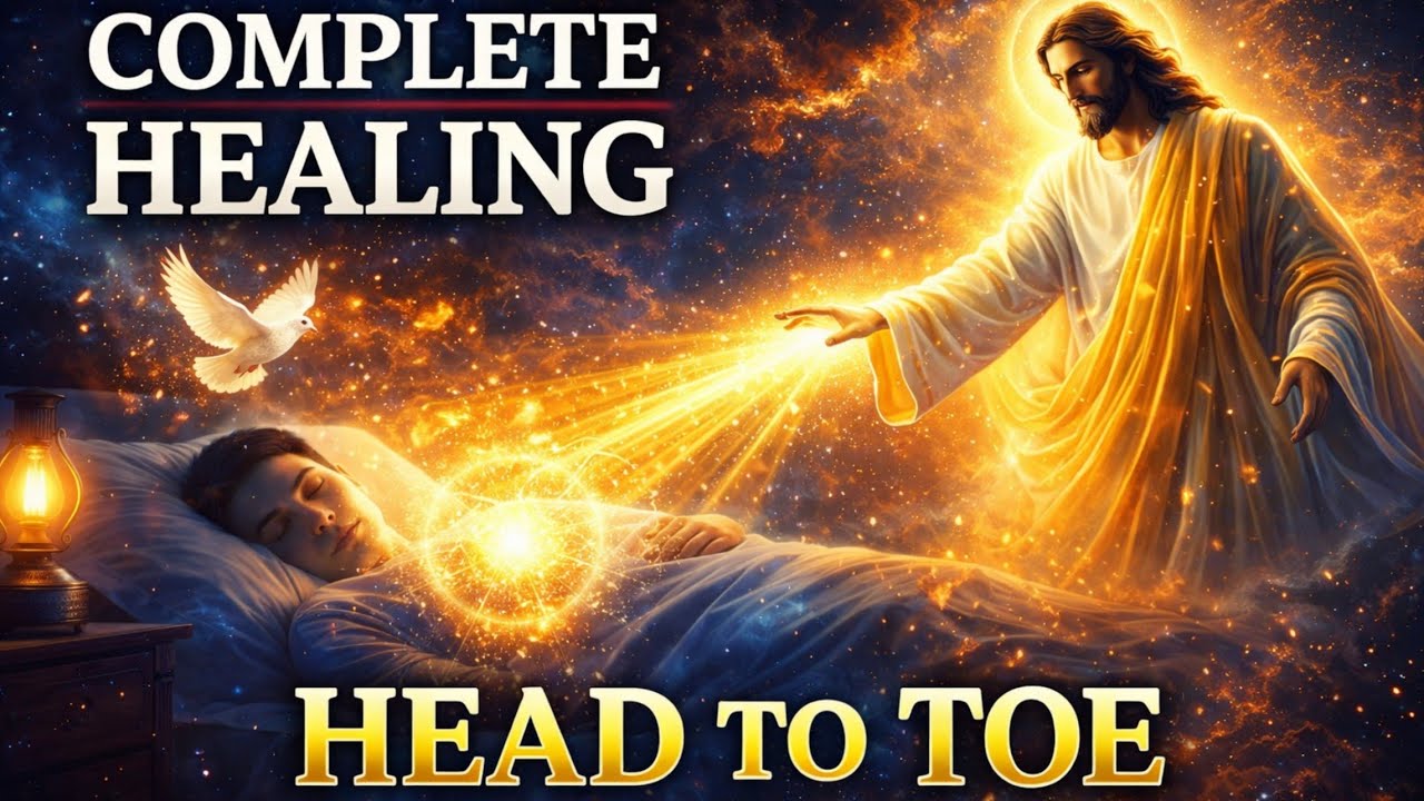 JESUS REMOVES EVERY DISEASE FROM YOUR BODY WHILE YOU SLEEP | DIVINE HEALING PRAYER