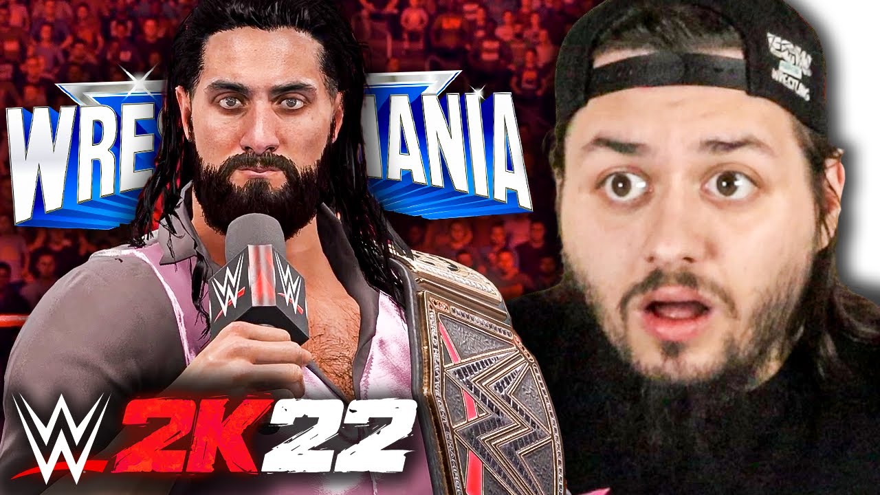 WWE 2K22 MyRise | WWE Championship Match At Wrestlemania!